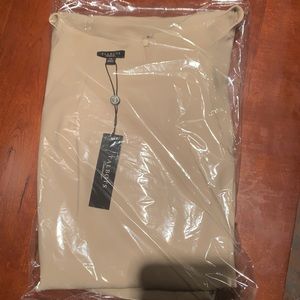 Talbots Pant-Top Set (Beige/Tan Color).  Very elegant!  New with Tags (Size 14)